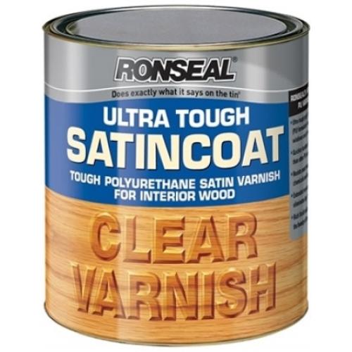 Ronseal Ultra Tough Clear Varnish 750ml